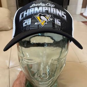 Pittsburgh Penguins 2016 Stanley Cup Champions Hat Cap Snapback